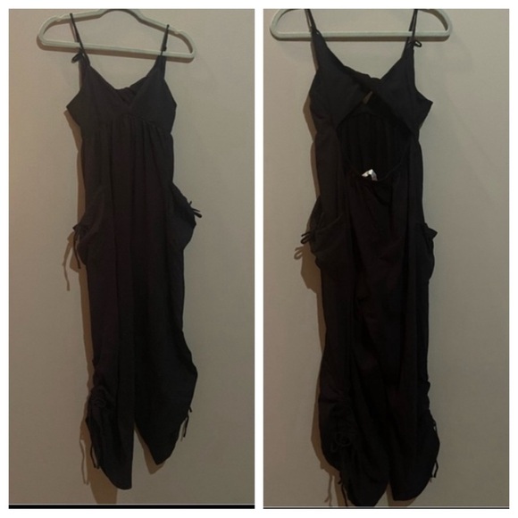 Free People Pants - New! Free People jumpsuit Cutout Open Back 28113